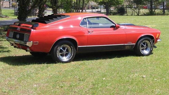 Used 1970 Ford Mustang -MACH 1- M-CODE- 351-4-SPEED MANUAL | Mundelein, IL