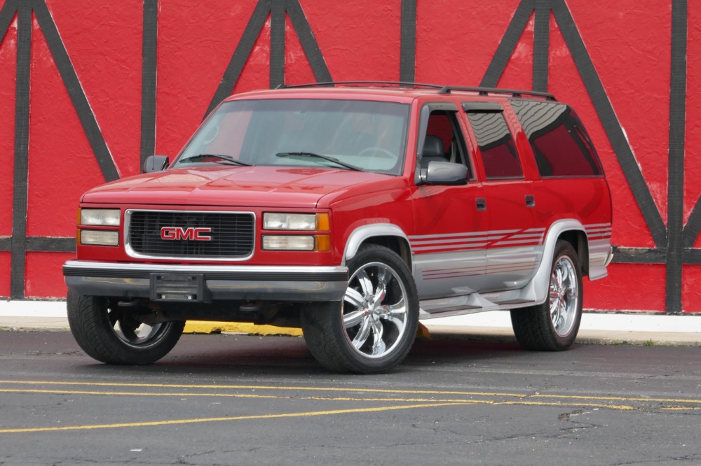 Used 1996 GMC Suburban -NEW PAINT-CHOO CHOO CUSTOMS-LEATHER FULLY LOADED- | Mundelein, IL