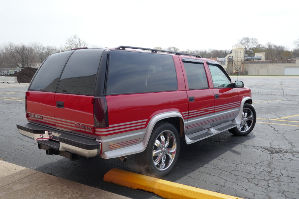 Used 1996 GMC Suburban -NEW PAINT-CHOO CHOO CUSTOMS-LEATHER FULLY LOADED- | Mundelein, IL