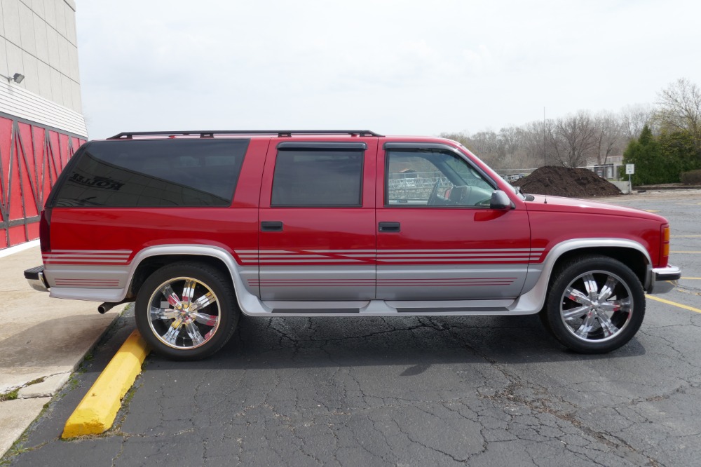 Used 1996 GMC Suburban -NEW PAINT-CHOO CHOO CUSTOMS-LEATHER FULLY LOADED- | Mundelein, IL