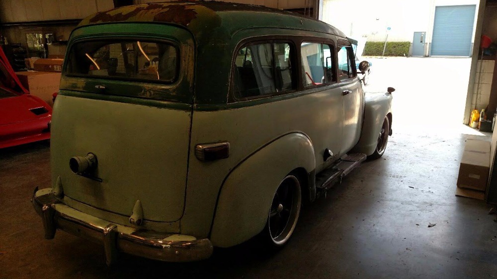 1952 Chevrolet Suburban 2 Door Carryall Rare Original Seats