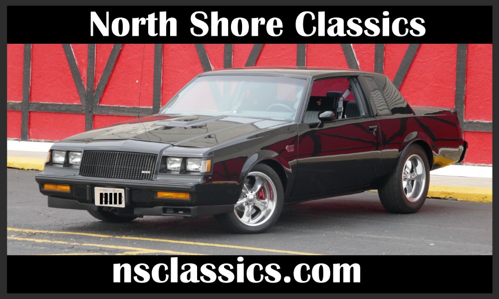 Used 1987 Buick Grand National -WOW HIGHLY DOCUMENTED 3.8L TURBO V8- VERY CLEAN- SEE VIDEO | Mundelein, IL