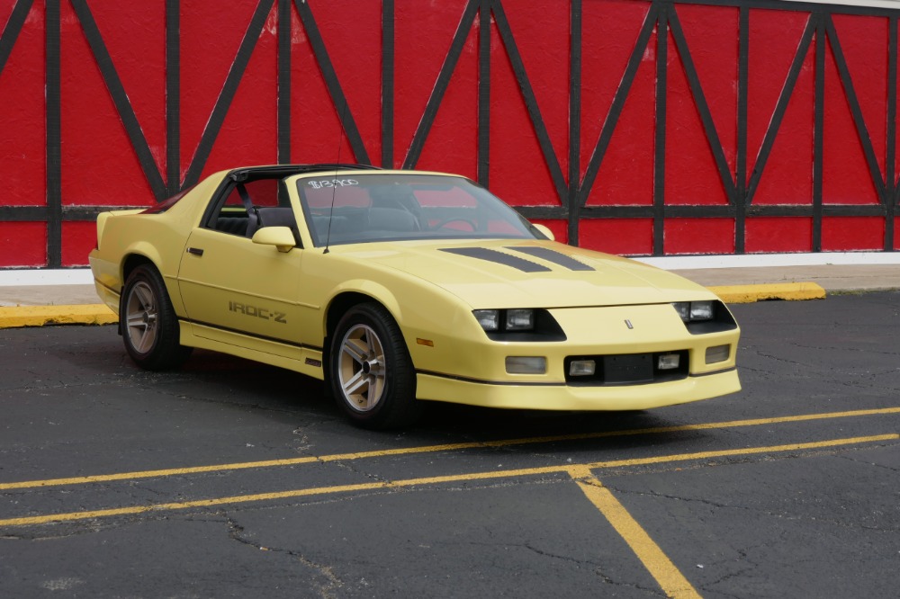 Used 1987 Chevrolet Camaro PRICED TO SELL-Iroc Z-5 Speed Manual-T-Tops-SEE VIDEO | Mundelein, IL