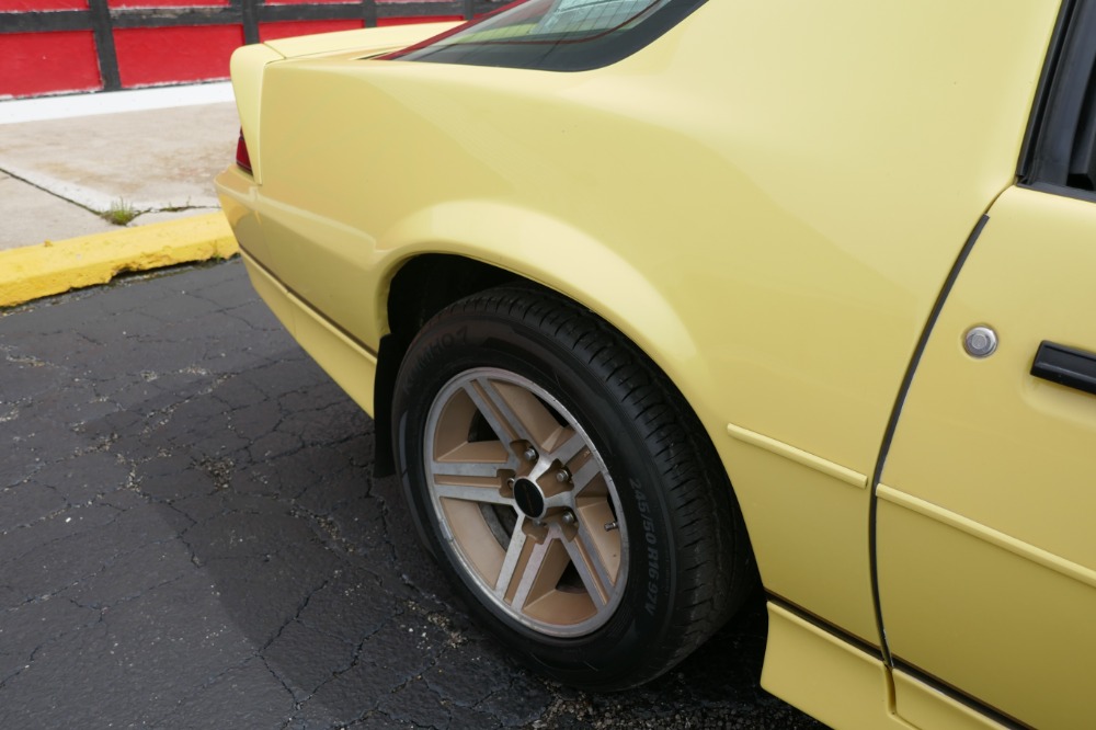 Used 1987 Chevrolet Camaro PRICED TO SELL-Iroc Z-5 Speed Manual-T-Tops-SEE VIDEO | Mundelein, IL