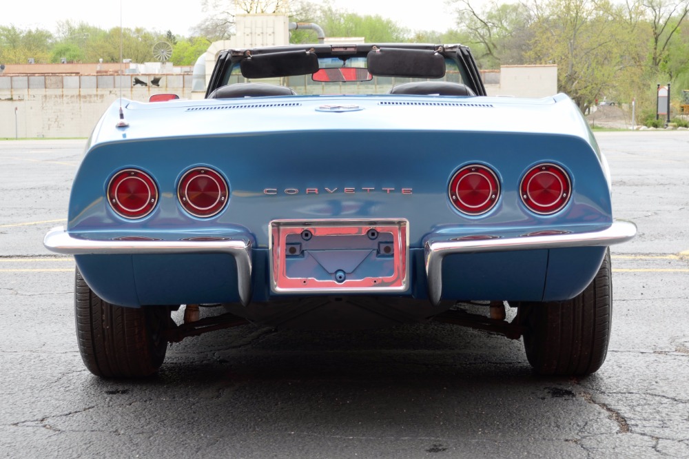 Used 1968 Chevrolet Corvette Convertible Stingray-Marina Blue with 4 speed- | Mundelein, IL