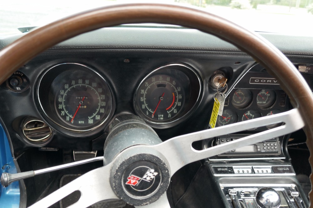 Used 1968 Chevrolet Corvette Convertible Stingray-Marina Blue with 4 speed- | Mundelein, IL