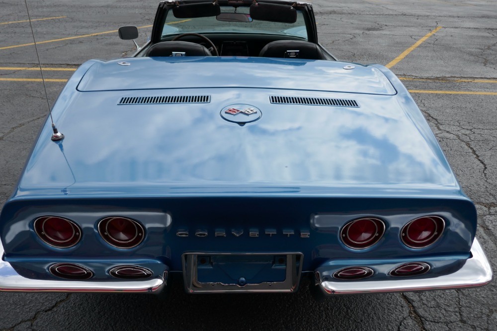 Used 1968 Chevrolet Corvette Convertible Stingray-Marina Blue with 4 speed- | Mundelein, IL