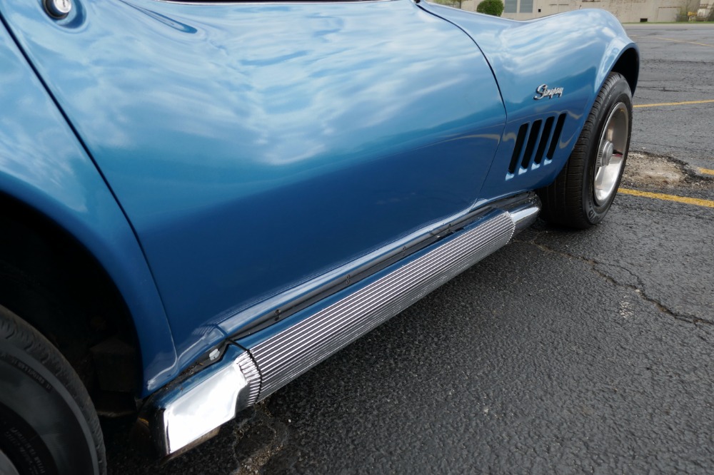 Used 1968 Chevrolet Corvette Convertible Stingray-Marina Blue with 4 speed- | Mundelein, IL