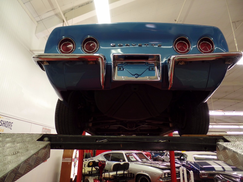 Used 1968 Chevrolet Corvette Convertible Stingray-Marina Blue with 4 speed- | Mundelein, IL