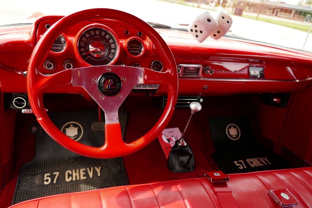 Used 1957 Chevrolet Bel Air -PRICE DROP!!- -RESTO MOD -BEAUTIFUL PAINT-TRI FIVE-NEW LOWERED PRICE | Mundelein, IL
