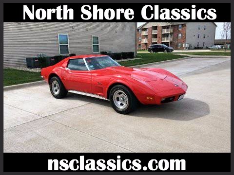 Used 1973 Chevrolet Corvette -4 SPEED MANUAL- 350 V8 - T-TOPS- | Mundelein, IL