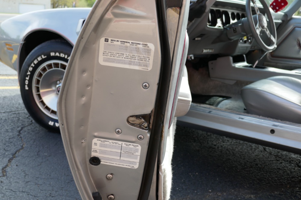 Used 1979 Pontiac Trans Am -ONLY 5658 MILES-LIMITED EDITION-10th Silver Anniversary-LEATHER INTERIOR- | Mundelein, IL