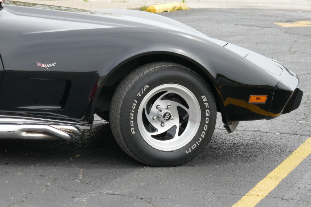 Used 1977 Chevrolet Corvette -BLACK ON BLACK-SIDE PIPES-ONLY 51,211 ORIGINAL MILES- SEE VIDEO | Mundelein, IL