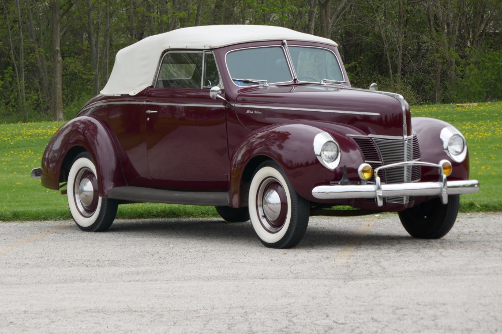 Used 1940 Ford Hot Rod / Street Rod -NUMBERS MATCHING- ORIGINAL CONVERTIBLE SURVIVOR-SEE VIDEO | Mundelein, IL