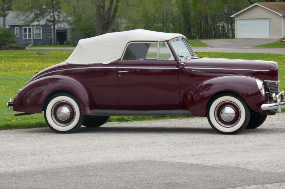 Used 1940 Ford Hot Rod / Street Rod -NUMBERS MATCHING- ORIGINAL CONVERTIBLE SURVIVOR-SEE VIDEO | Mundelein, IL