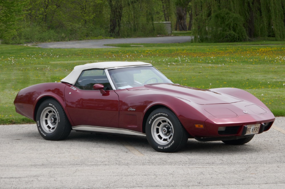 Used 1975 Chevrolet Corvette -PRICE DROP-ORIGINAL-350/350 AUTOMATIC CONVERTIBLE STINGRAY-SEE VIDEO | Mundelein, IL