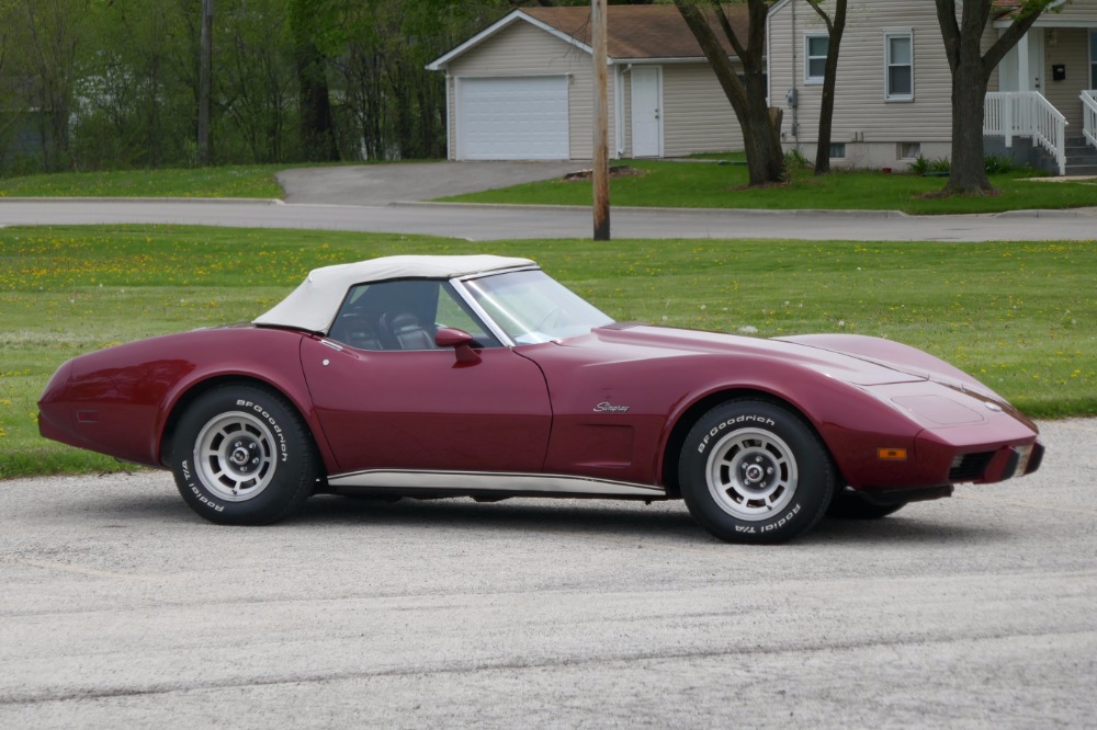 Used 1975 Chevrolet Corvette -PRICE DROP-ORIGINAL-350/350 AUTOMATIC CONVERTIBLE STINGRAY-SEE VIDEO | Mundelein, IL