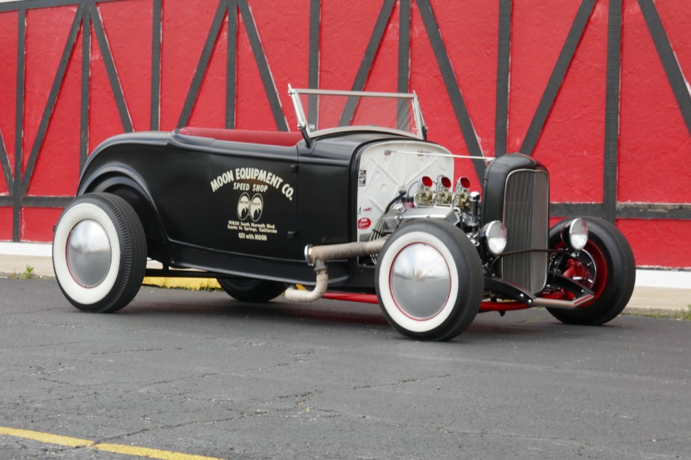 Used 1932 Ford Roadster PRICE DROP-HI BOY-FAMOUS MOONEYES-CALIFORNIA BUILD-SEE VIDEO | Mundelein, IL