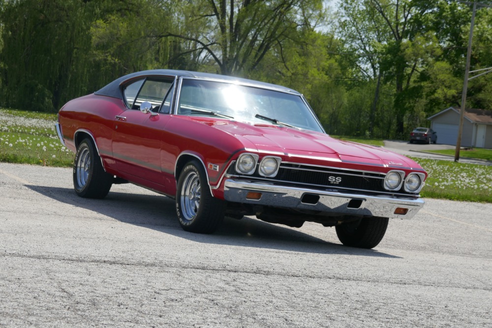 Used 1968 Chevrolet Chevelle -SS396 FRAME OFF RESTO-TRIBUTE-FIRE RED PAINT-SOLID ARIZONA-SEE VIDEO- | Mundelein, IL