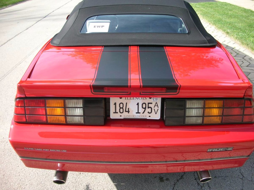 Used 1988 Chevrolet Camaro -IROC Z28- FUEL INJECTED 5.7 L V8 - CONVERTIBLE | St. Petersburg, FL