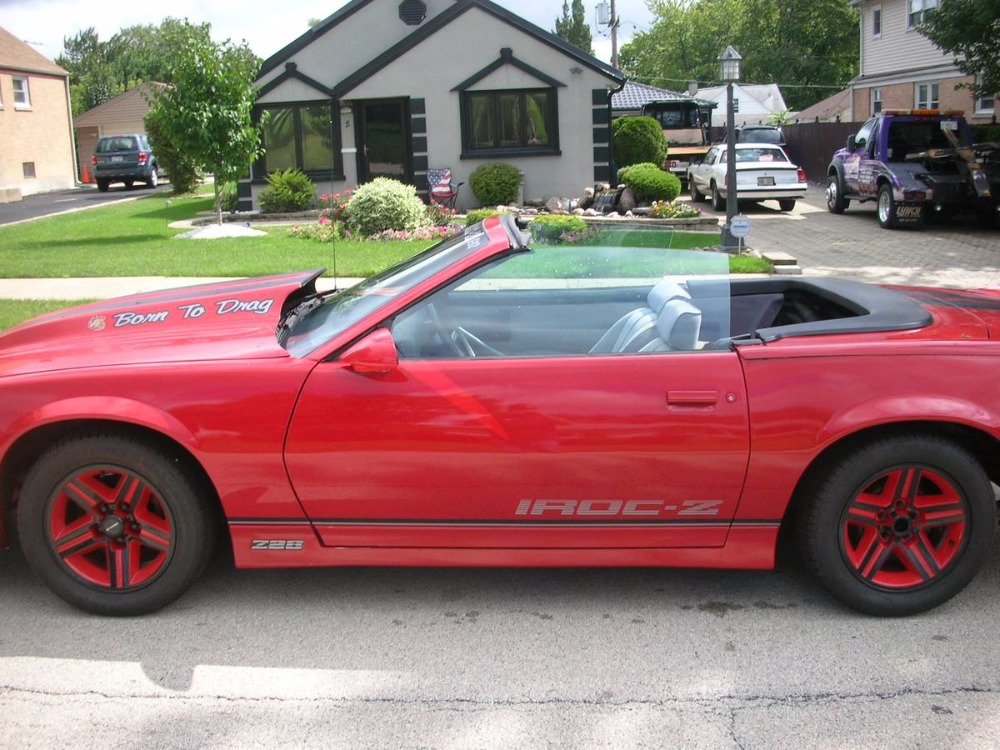 Used 1988 Chevrolet Camaro -IROC Z28- FUEL INJECTED 5.7 L V8 - CONVERTIBLE | St. Petersburg, FL