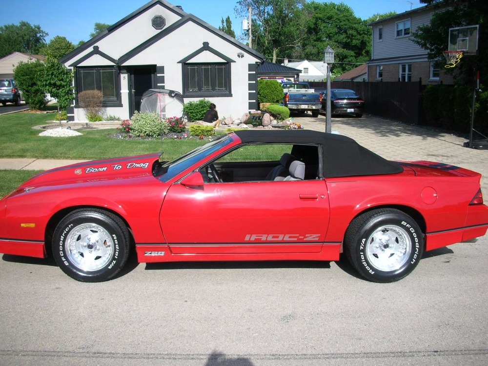 Used 1988 Chevrolet Camaro -IROC Z28- FUEL INJECTED 5.7 L V8 - CONVERTIBLE | St. Petersburg, FL
