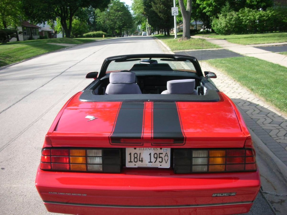 Used 1988 Chevrolet Camaro -IROC Z28- FUEL INJECTED 5.7 L V8 - CONVERTIBLE | St. Petersburg, FL