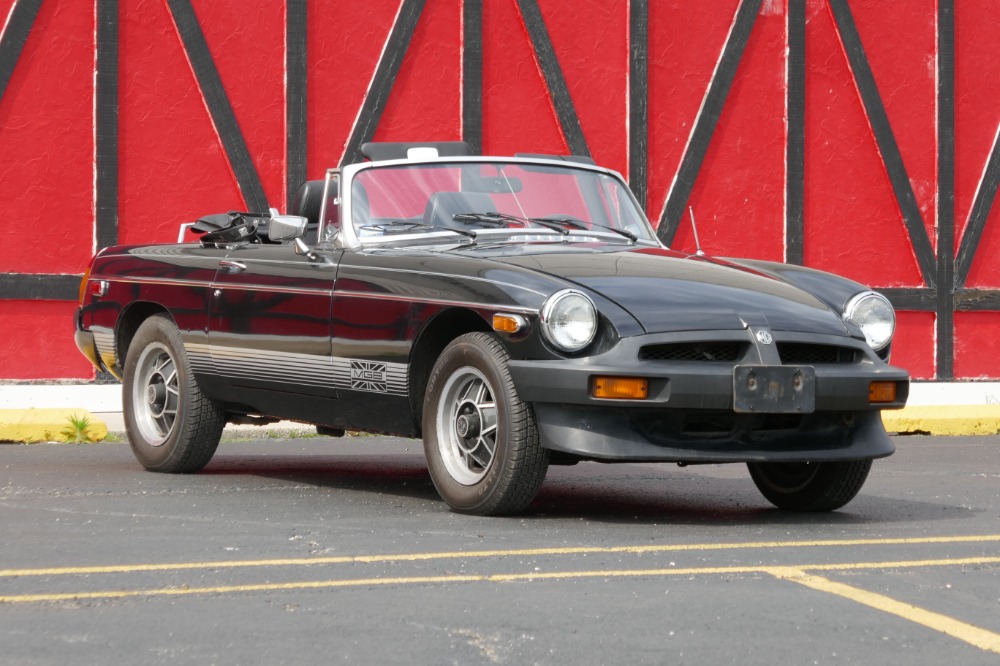 Used 1980 MG MGB -ONLY 30,762 ORIGINAL MILES- BLACK ON BLACK CONVERTIBLE- SEE VIDEO | Mundelein, IL