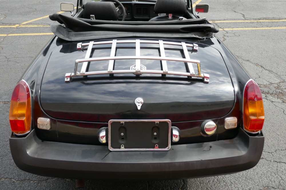 Used 1980 MG MGB -ONLY 30,762 ORIGINAL MILES- BLACK ON BLACK CONVERTIBLE- SEE VIDEO | Mundelein, IL