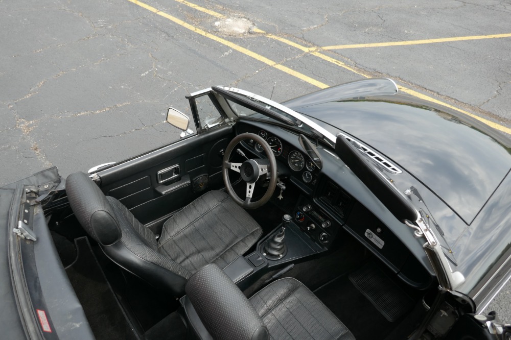 Used 1980 MG MGB -ONLY 30,762 ORIGINAL MILES- BLACK ON BLACK CONVERTIBLE- SEE VIDEO | Mundelein, IL