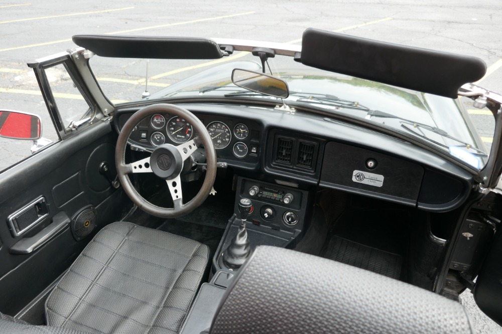 Used 1980 MG MGB -ONLY 30,762 ORIGINAL MILES- BLACK ON BLACK CONVERTIBLE- SEE VIDEO | Mundelein, IL