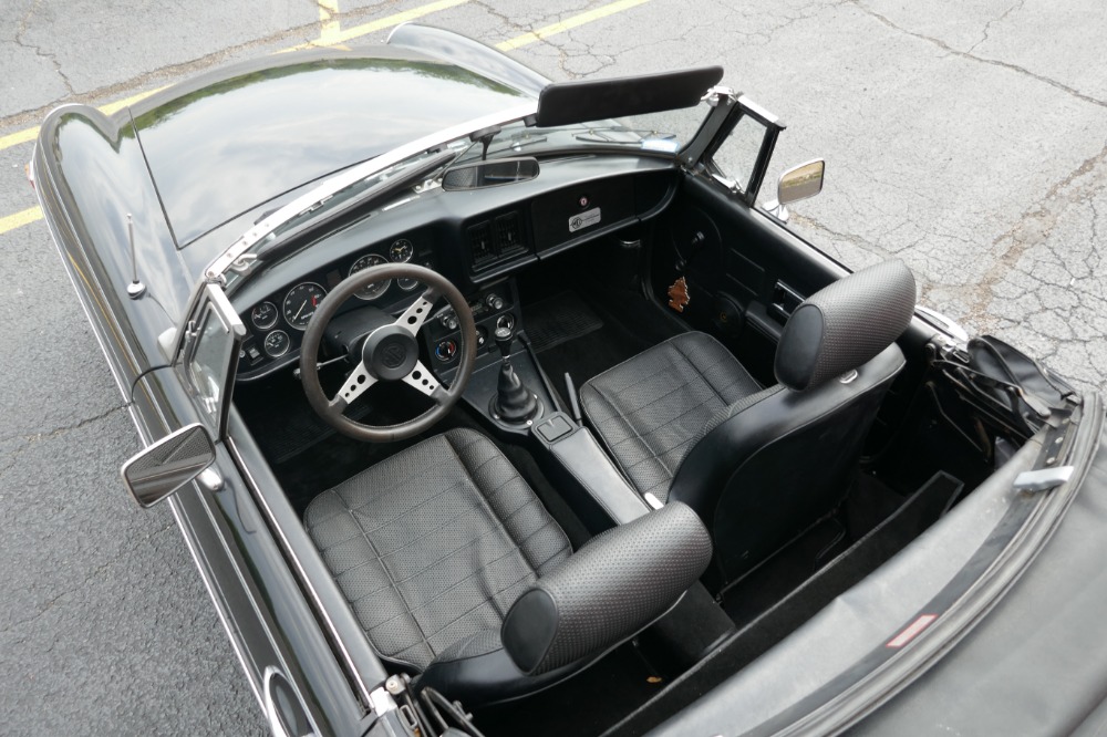Used 1980 MG MGB -ONLY 30,762 ORIGINAL MILES- BLACK ON BLACK CONVERTIBLE- SEE VIDEO | Mundelein, IL