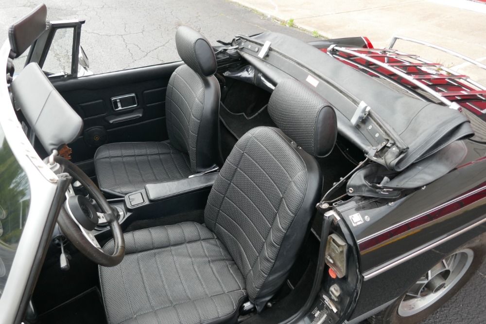 Used 1980 MG MGB -ONLY 30,762 ORIGINAL MILES- BLACK ON BLACK CONVERTIBLE- SEE VIDEO | Mundelein, IL