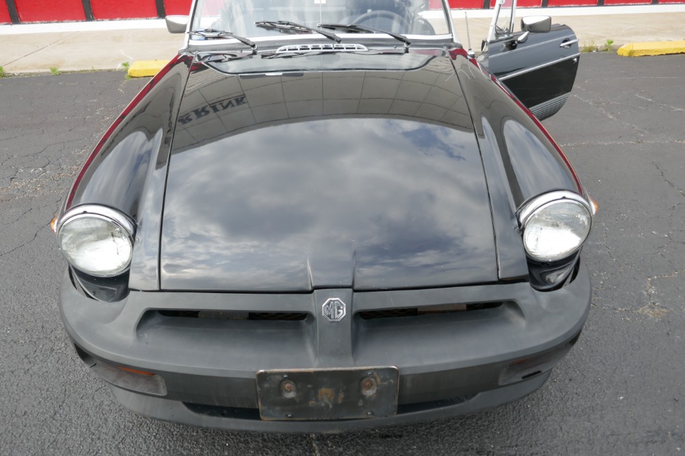 Used 1980 MG MGB -ONLY 30,762 ORIGINAL MILES- BLACK ON BLACK CONVERTIBLE- SEE VIDEO | Mundelein, IL