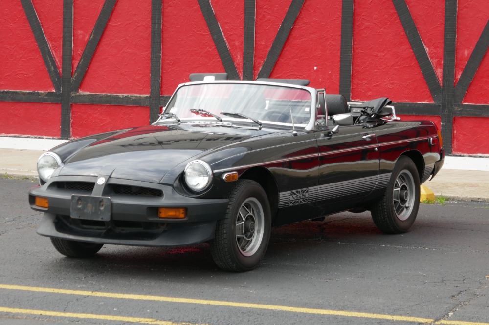 Used 1980 MG MGB -ONLY 30,762 ORIGINAL MILES- BLACK ON BLACK CONVERTIBLE- SEE VIDEO | Mundelein, IL