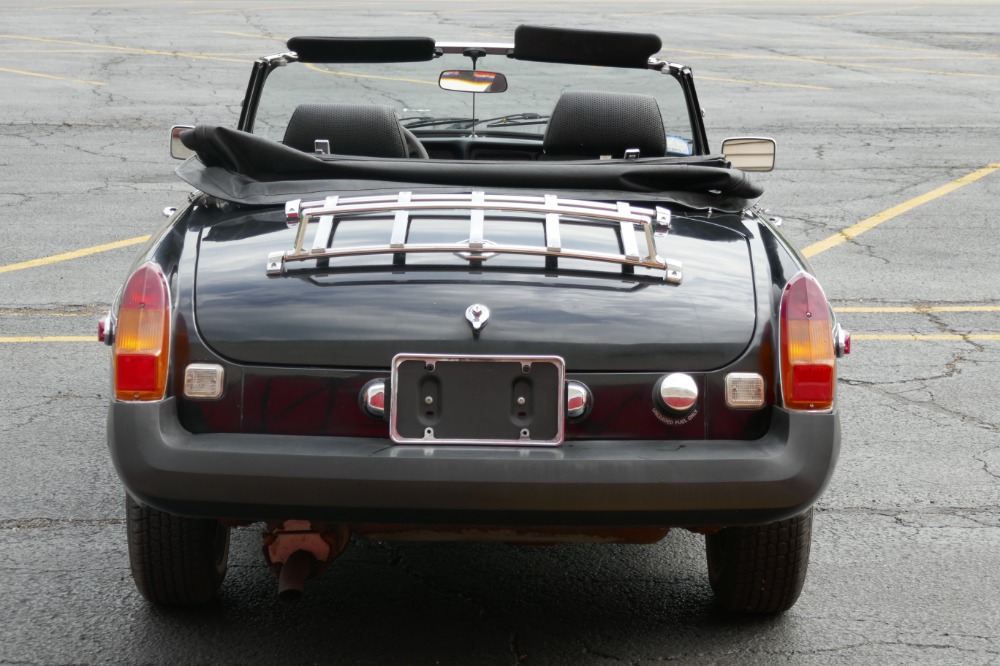 Used 1980 MG MGB -ONLY 30,762 ORIGINAL MILES- BLACK ON BLACK CONVERTIBLE- SEE VIDEO | Mundelein, IL