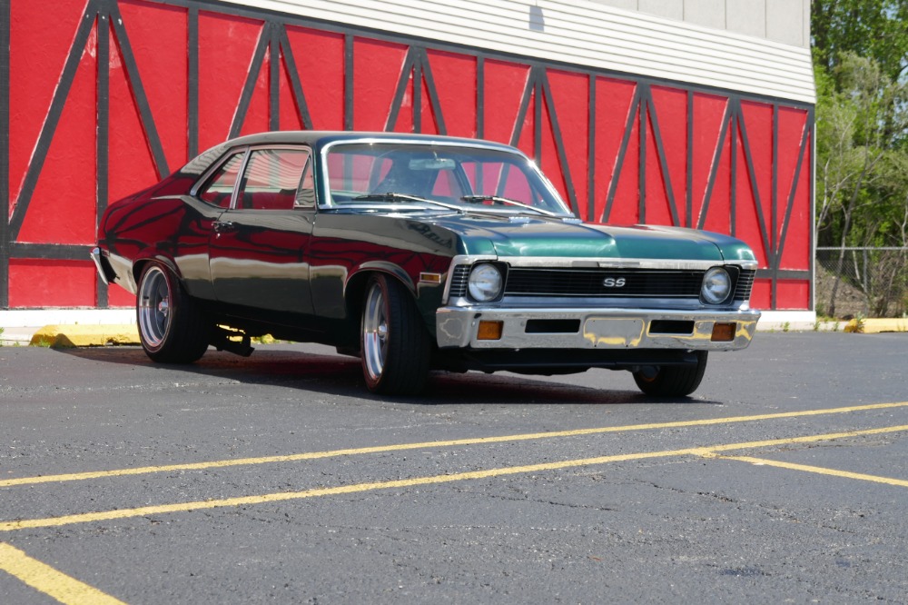 Used 1972 Chevrolet Nova -BUILT STROKER ENGINE-NEWER EMERALD GREEN PAINT-SEE VIDEO | Mundelein, IL