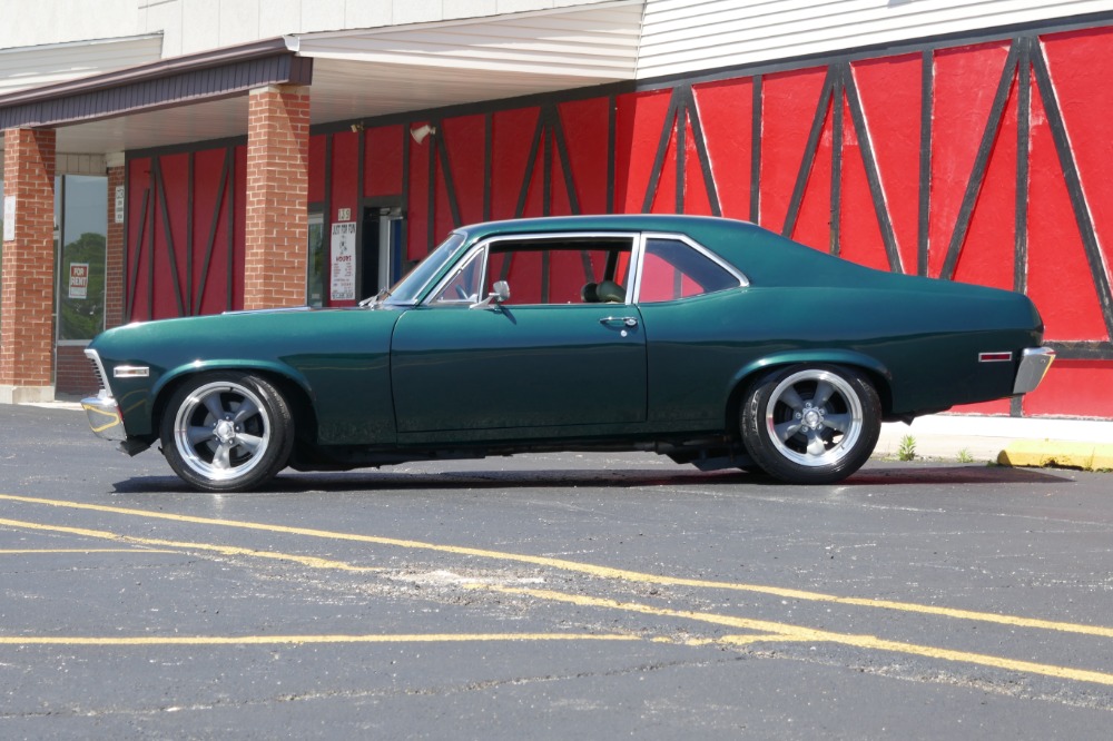 Used 1972 Chevrolet Nova -BUILT STROKER ENGINE-NEWER EMERALD GREEN PAINT-SEE VIDEO | Mundelein, IL