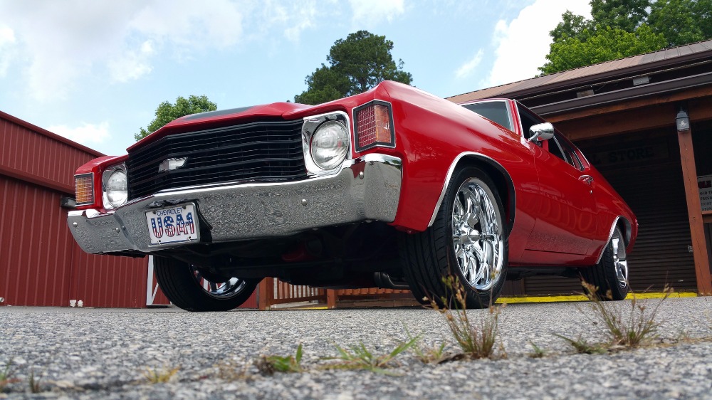 Used 1972 Chevrolet Chevelle -STUNNING VICTORY RED MUSCLE CAR- 355CI/ AUTOMATIC- | Mundelein, IL