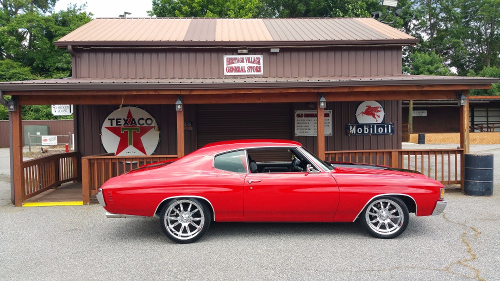 Used 1972 Chevrolet Chevelle -STUNNING VICTORY RED MUSCLE CAR- 355CI/ AUTOMATIC- | Mundelein, IL