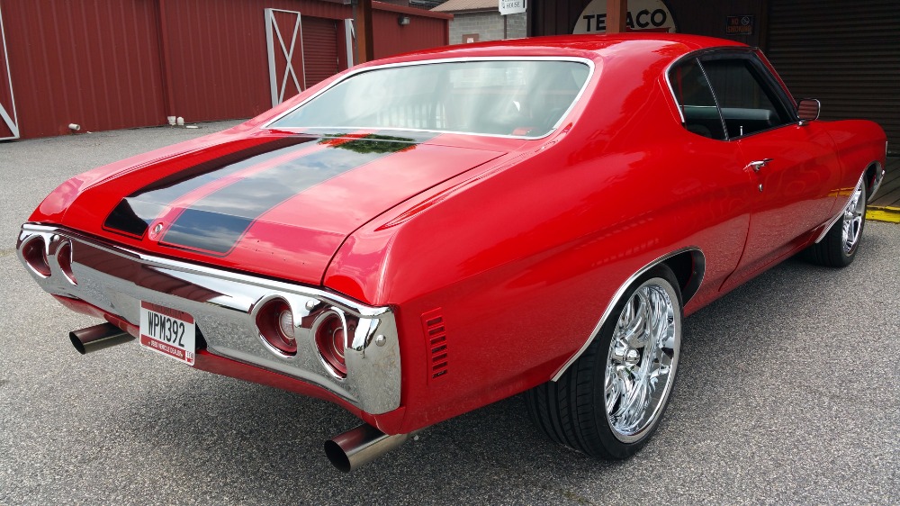 Used 1972 Chevrolet Chevelle -STUNNING VICTORY RED MUSCLE CAR- 355CI/ AUTOMATIC- | Mundelein, IL