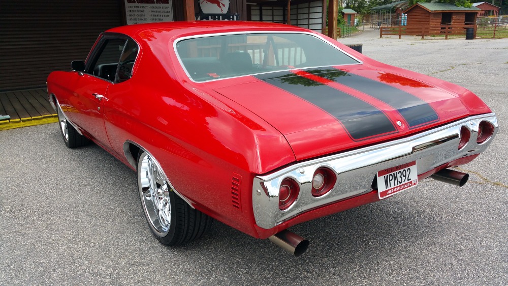 Used 1972 Chevrolet Chevelle -STUNNING VICTORY RED MUSCLE CAR- 355CI/ AUTOMATIC- | Mundelein, IL