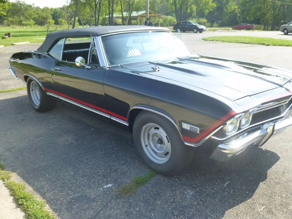 Used 1968 Chevrolet Chevelle -REAL SUPER SPORT-MAINTAINED CONVERTIBLE-4-SPEED-SEE VIDEO | Mundelein, IL