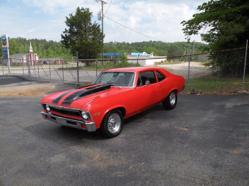 Used 1972 Chevrolet Nova -SS396 BIG BLOCK-HUGGER ORANGE-SOLID AND CLEAN GEORGIA CAR- | Mundelein, IL