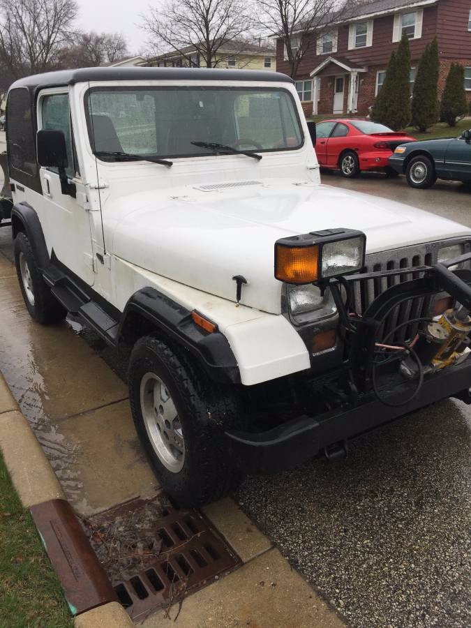 Used 1988 Jeep Wrangler -YJ- 4WD WITH 7FOOT PLOW- | Mundelein, IL