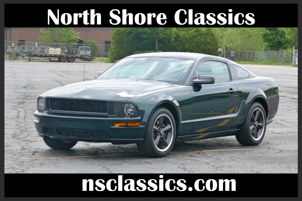 Used 2008 Ford Mustang -BULLITT- 4.6 L V8 WITH 5-SPEED MANUAL TRANS-ONE OWNER-MINT CONDITION- | Mundelein, IL
