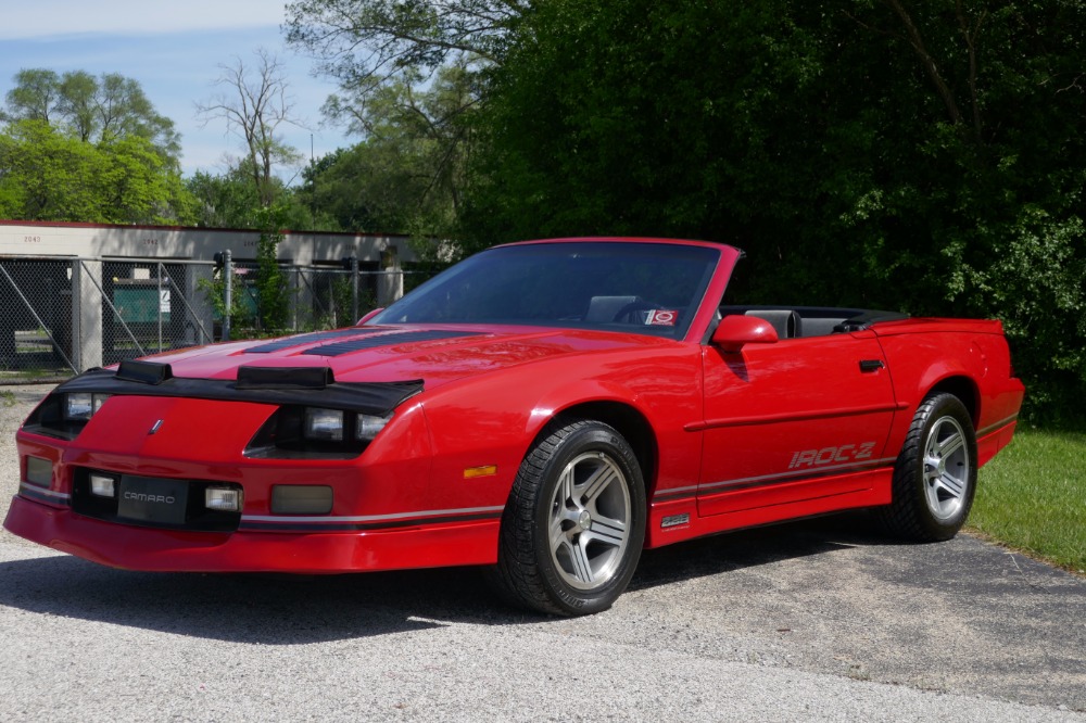 Used 1988 Chevrolet Camaro -PRICED TO SELL-IROC Z/28 MINT CONVERTIBLE-SEE VIDEO | Mundelein, IL