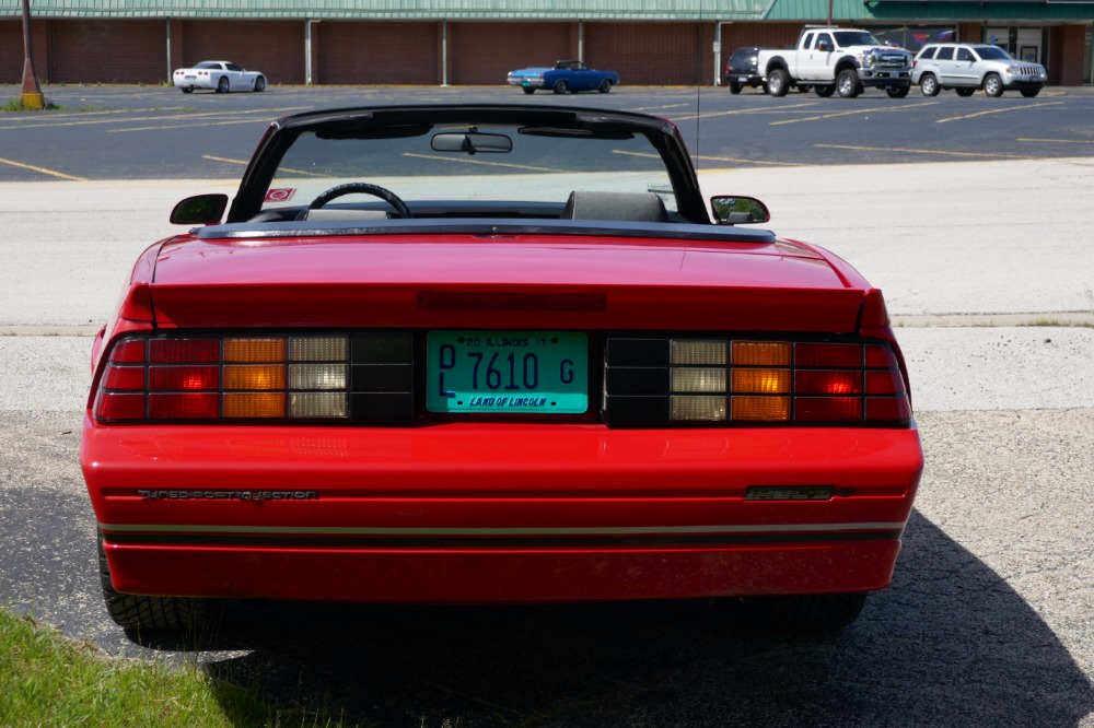 Used 1988 Chevrolet Camaro -PRICED TO SELL-IROC Z/28 MINT CONVERTIBLE-SEE VIDEO | Mundelein, IL