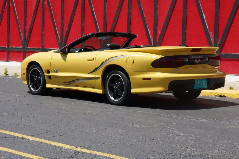 Used 2002 Pontiac Trans Am -WS6-COLLECTOR EDITION 6 SPEED CONVERTIBLE-LOW MILES | Mundelein, IL