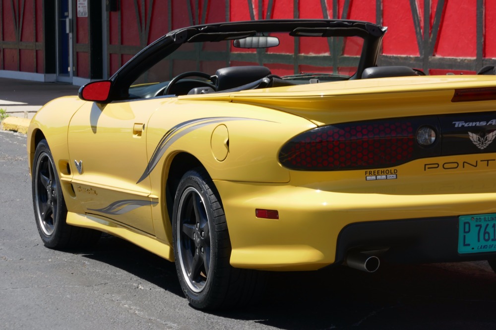 Used 2002 Pontiac Trans Am -WS6-COLLECTOR EDITION 6 SPEED CONVERTIBLE-LOW MILES | Mundelein, IL